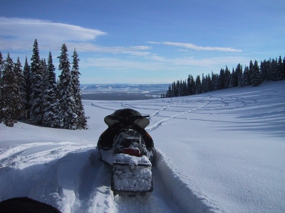 Snowmobile Yellowstone